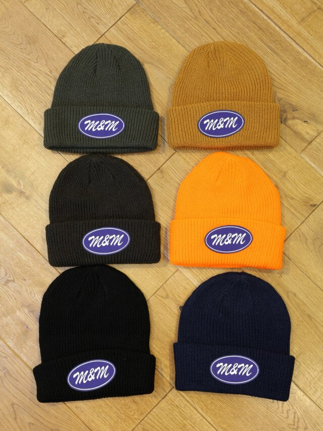 【10月1日 発売！】M&M CUSTOM PERFORMANCE  「KNIT CAP」　ニットキャップ