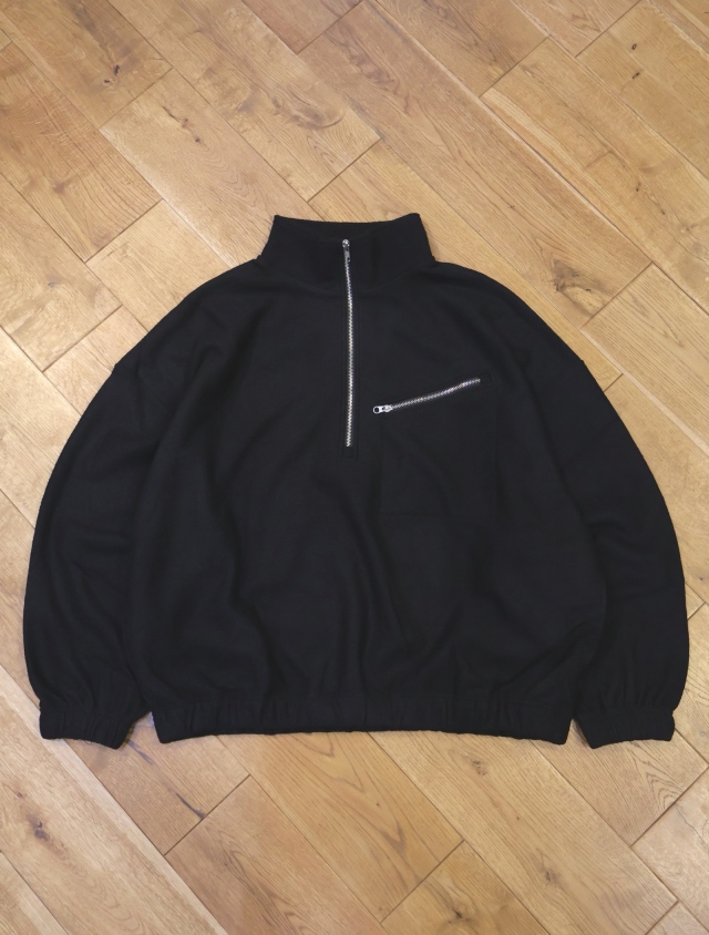 COOTIE　「W/N Fleece Half Zip Top」　 フリース ハーフジップシャツ