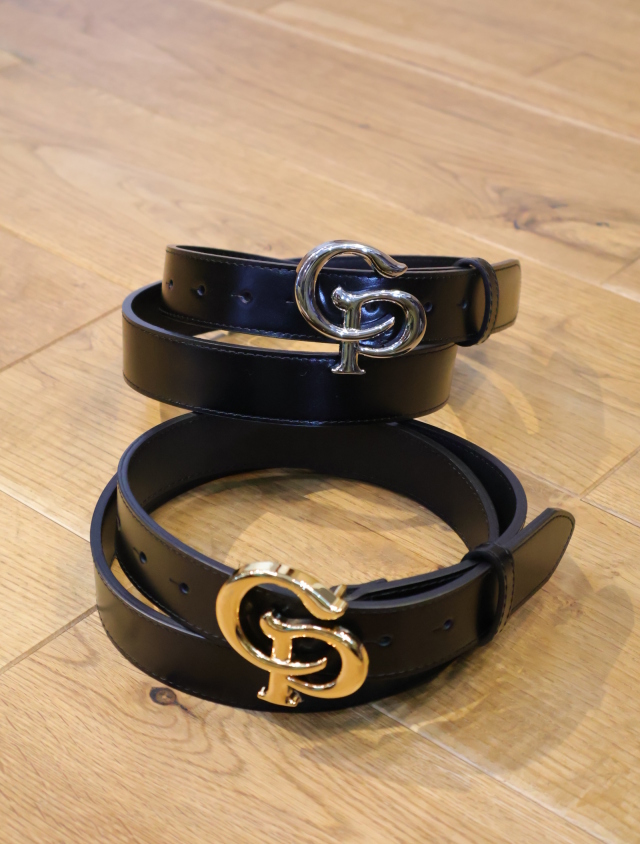 COOTIE　　「Symbol Buckle Leather Belt」　　バックル レザーベルト