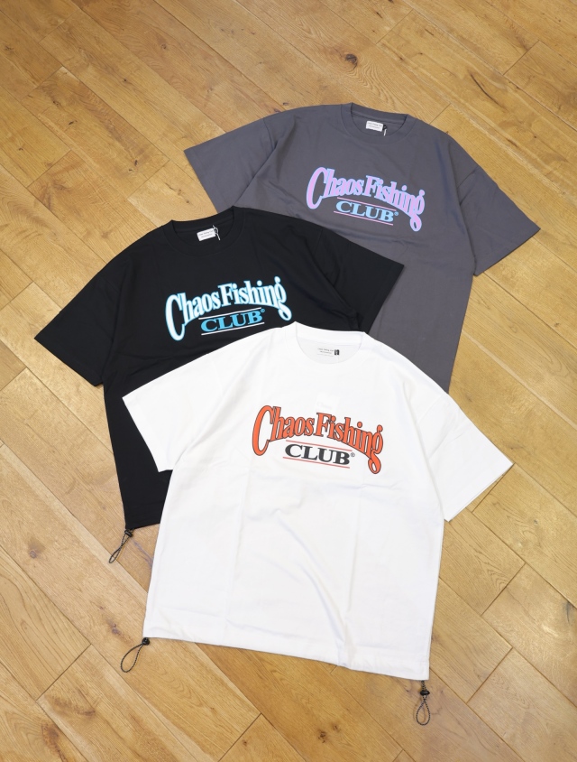 Chaos Fishing Club　「Tsuri King T-Shirt S/S」　ドローストリングティーシャツ