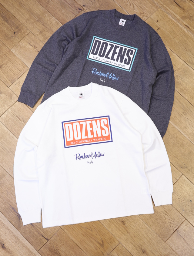 RATS　　「FRAME DOZENS L/S TEE」　　プリントロングスリーブティーシャツ