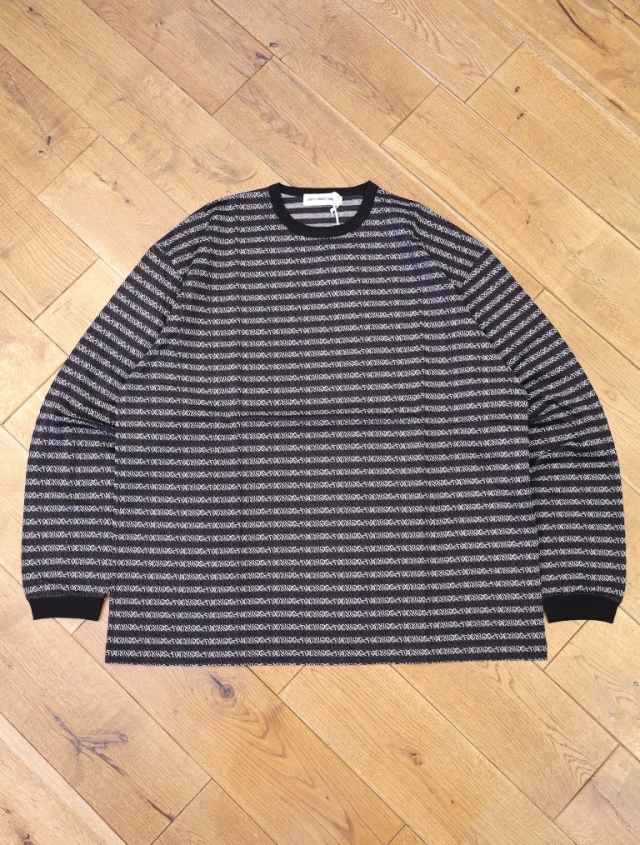 COOTIE 　「Supima Jacquard Border L/S Tee」　ジャガードボーダー ロングスリーブティーシャツ
