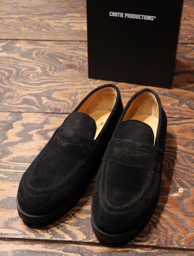 COOTIE 「 Raza Loafer (Tank Sole) 」 スウェードローファー