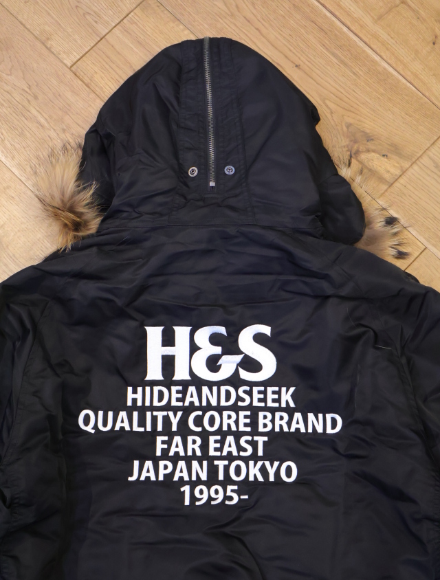 Hide and Seek×AVIREX 「HS×AVIREX N-2B」 N-2B パデッドフライト