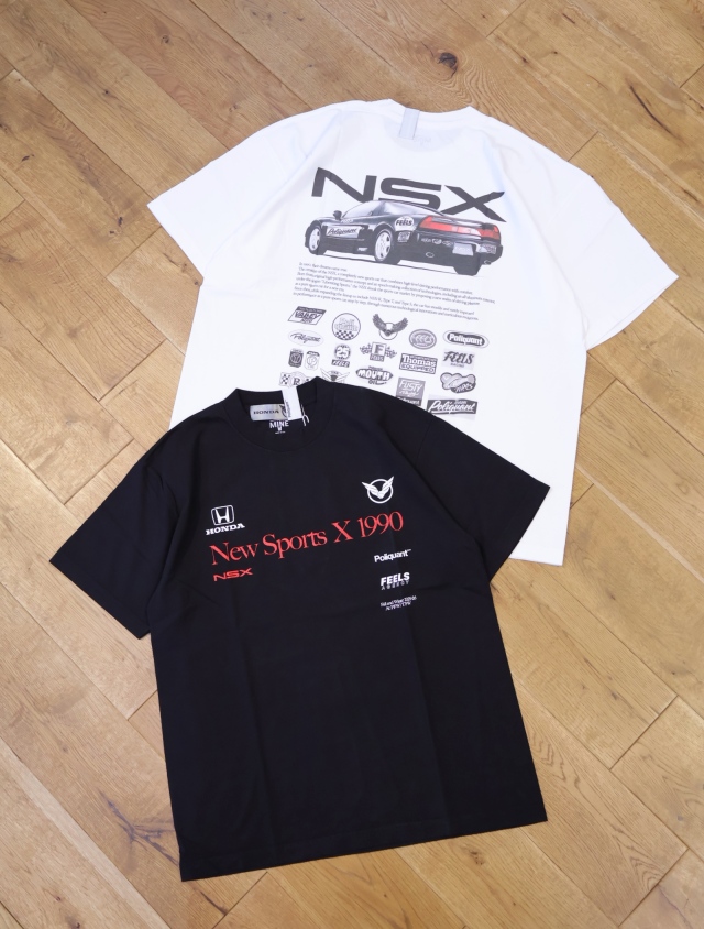 POLIQUANT　「THE NEW SPORTS X 1990 S/S TEE」　プリントティーシャツ