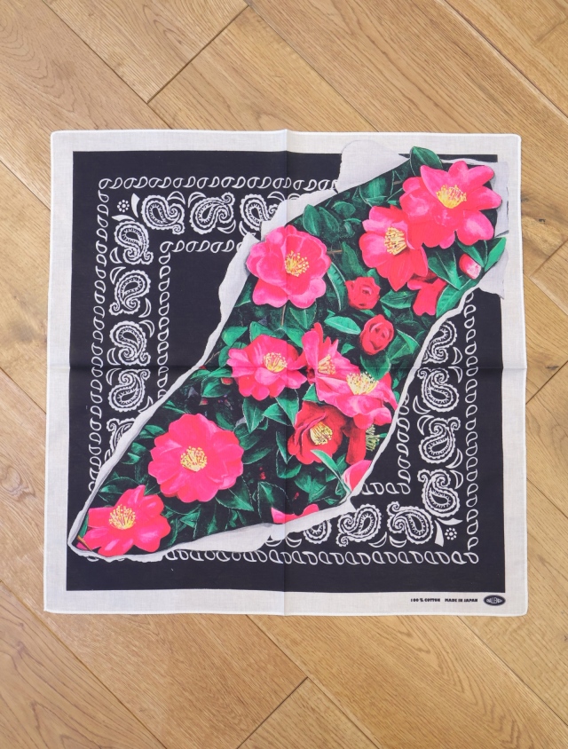 CHALLENGER  　「SASANQUA BANDANA」　バンダナ