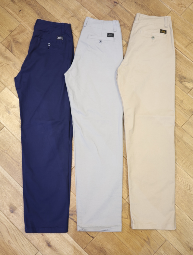 RATS　　「CHINO L/L PANTS STRAIGHT」　　ストレートフィット チノパンツ