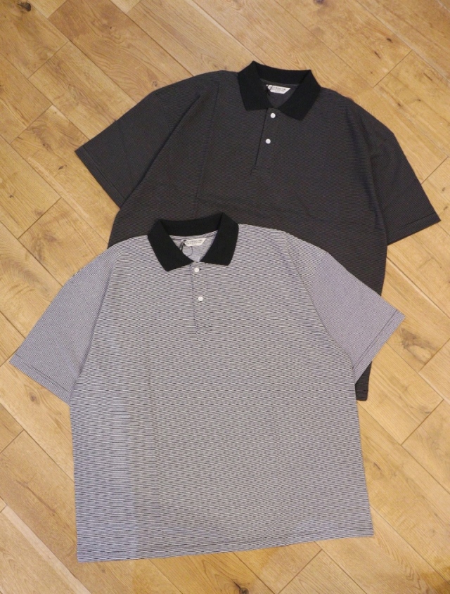 Open End Yarn Border S/S Polo」 ボーダーポロ