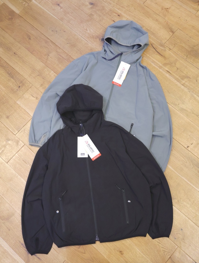 POLIQUANT × WILDTHINGS　「THE ECWCS DEFORMED QUILTING HOODED JACKET / CORDURA® AND POLARTEC®」　ジップアップ フーディージャケット