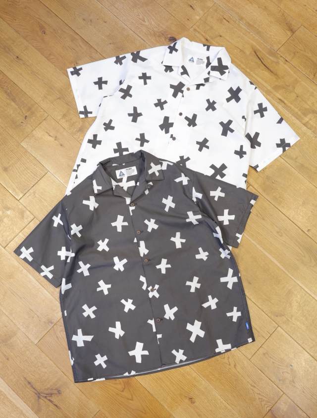 CHALLENGER　「CROSS SHIRT」　オープンカラーシャツ
