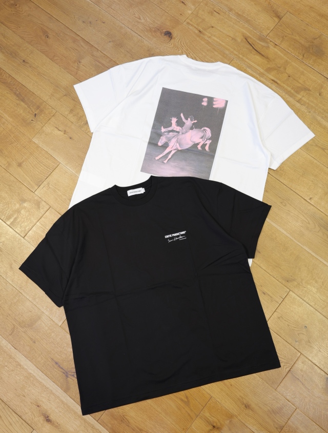 COOTIE 　「Print S/S Tee ( Pink 14 )」　ワイドシルエット ティーシャツ