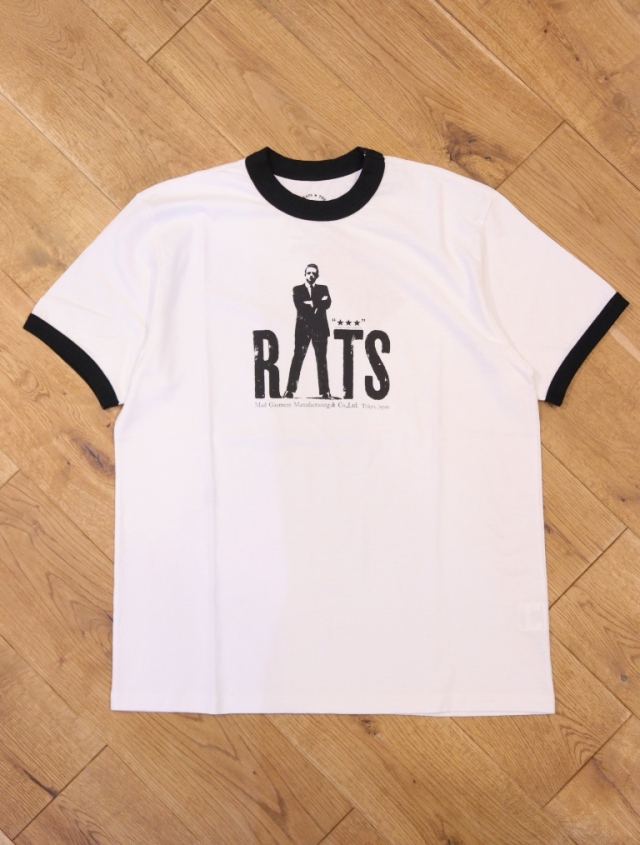 RATS 「CASH TRIM TEE」 トリムティーシャツ MASH UP マッシュアップ