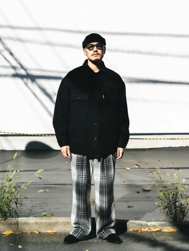 COOTIE 「CA/W Melton CPO Jacket 」 ウールメルトン CPO ジャケット