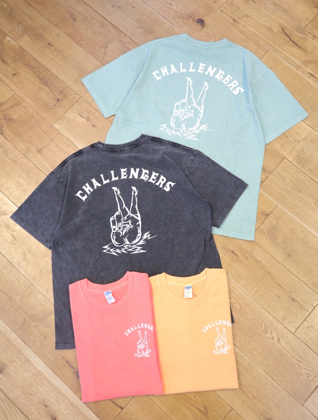 CHALLENGER 　「PIGMENT PEACE TEE」　ピグメントティーシャツ