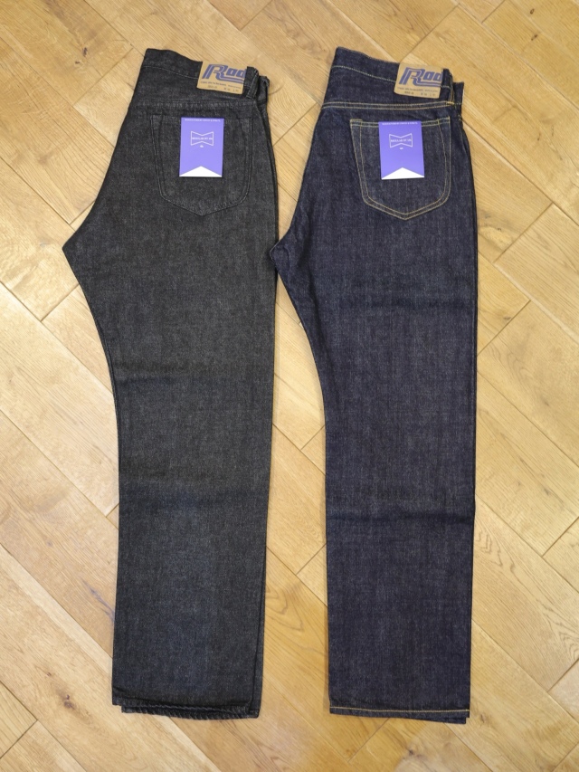 RADIALL　 「 KUSTOM 350B - STRAIGHT FIT PANTS〈DEEP INDIGO・DEEP BLACK〉」　ストレートフィット デニムパンツ