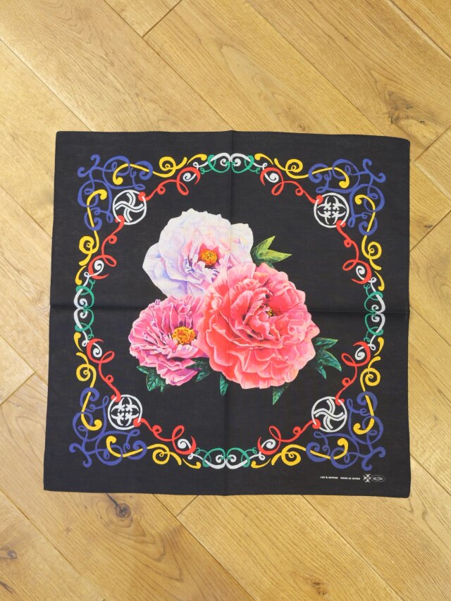 CHALLENGER × NISHIARAI DAISHI　「FLOWER BANDANA」　バンダナ