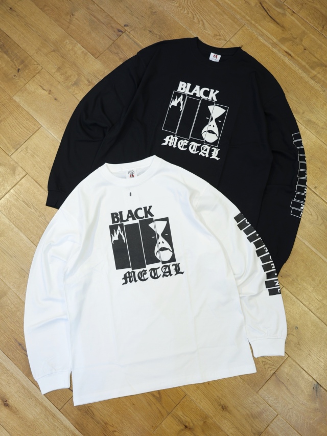 SOFTMACHINE　　「BLACK METAL L/S」　プリントロングスリーブティーシャツ