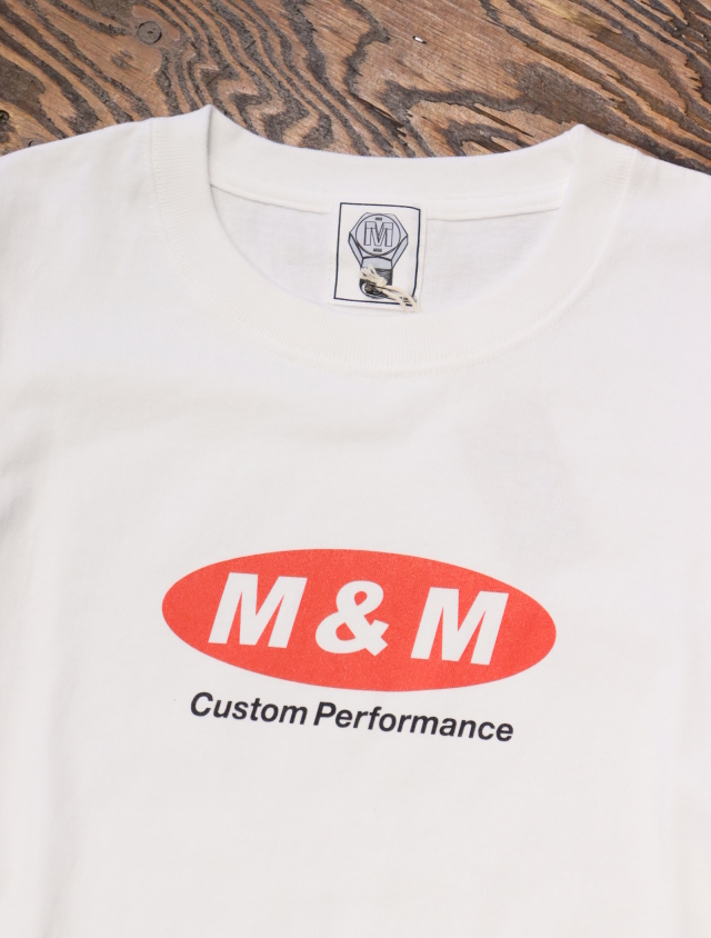 内祝い M M Print Tee Mサイズ ロゴ バックプリントt 数量限定