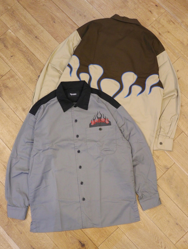 MASSES 「WORK SHIRTS F」 ワークシャツ