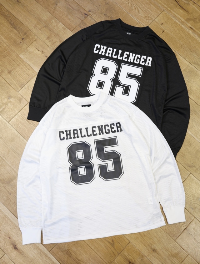 CHALLENGER　「L/S NUMBERS DRY MESH TEE」　メッシュ ロングスリーブティーシャツ