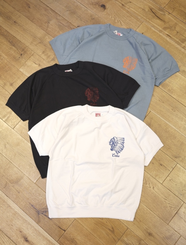 CALEE　　「VINTAGE REPRODUCT RAGLAN S/S CS ＜NATIVE AMERICAN＞」　　ラグランカットソー