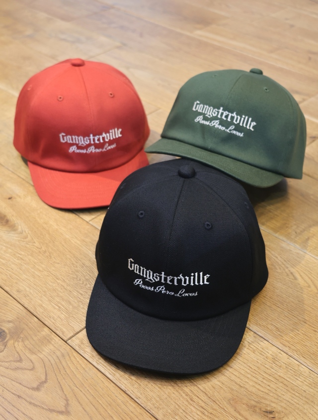 GANGSTERVILLE　　  「Pocos Pero Locos - BASEBALL CAP」   ベースボールキャップ