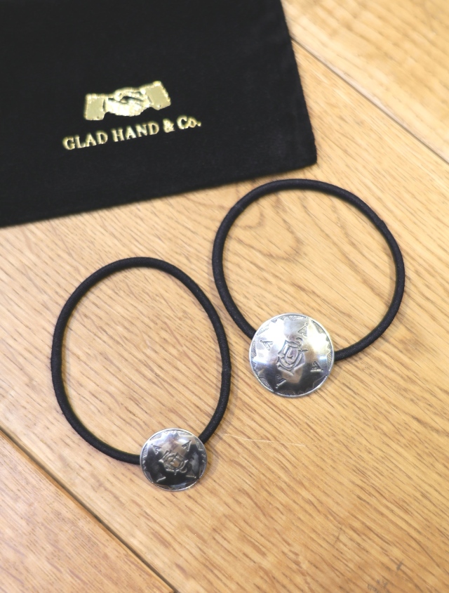 GLAD HAND　　 「SPIRITS HEART BUTTON HAIR BAND」 　コンチョ髪留め