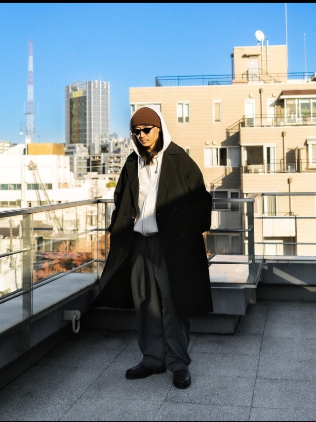 COOTIE 「Wool Gabardine Double Breast Coat」 ダブルブレストコート