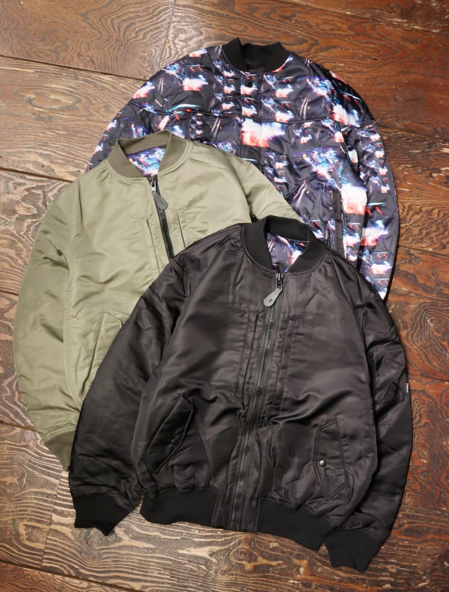 RADIALL 「LO-N-SLO - ZIP UP BLOUSON」 リバーシブルMA-1ジャケット