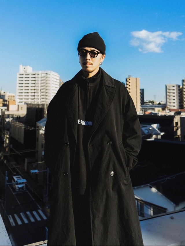 COOTIE 「Wool Gabardine Double Breast Coat」 ダブルブレストコート