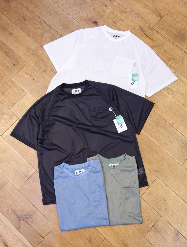 CMF OUTDOOR GARMENT　「QUICK DRY MESH PK TEE S/S」　 クイックドライ メッシュティーシャツ