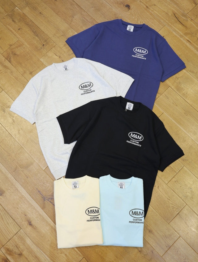 【8月27日 発売！】M&M CUSTOM PERFORMANCE   「SHORT SLEEVE SWEAT」　ショートスリーブ スウェット