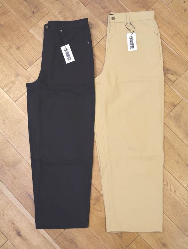 INCOMPLETE TOKYO 　「Herringbone buggy pants」　へリンボン バギーパンツ