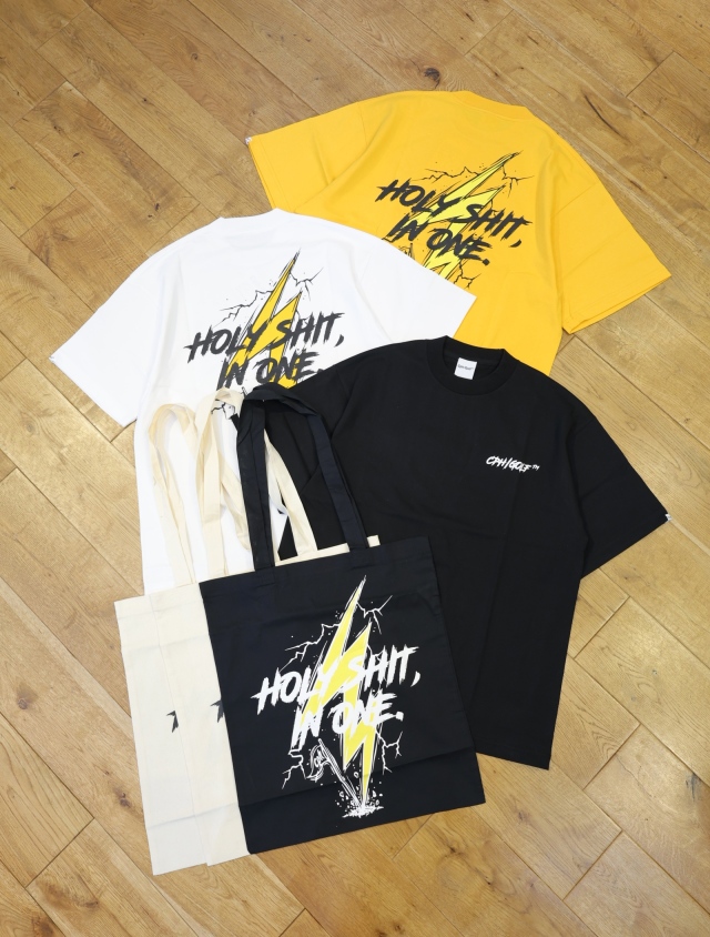 CAPTAINS HELM GOLF　　「HOLY SHIT IN ONE TEE AND TOTE」  　プリントティーシャツ＆トートバッグセット