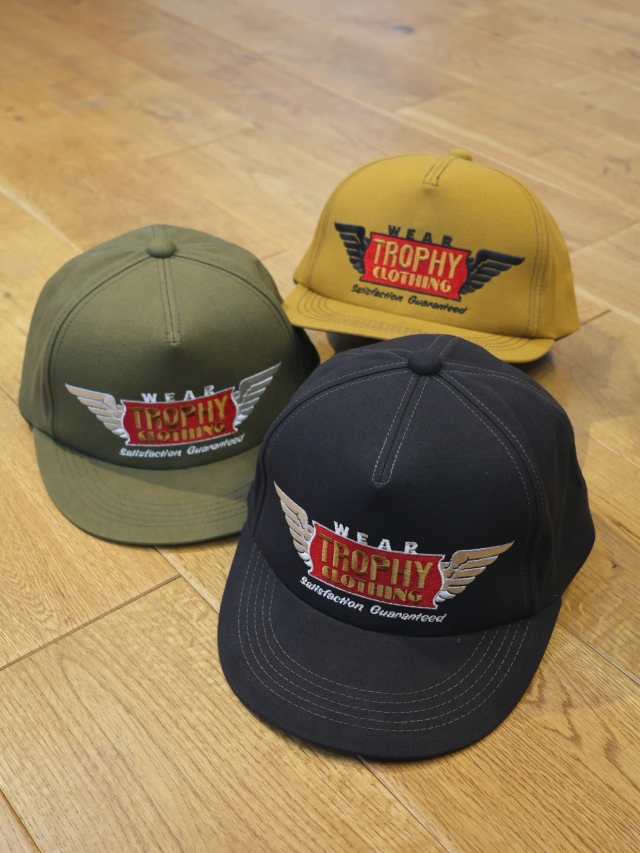 TROPHY CLOTHING　　「Wing Logo Tracker Ball Cap」　トラッカーキャップ
