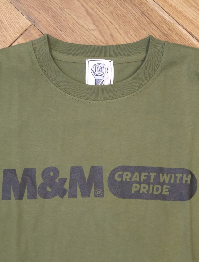 M&M CUSTOM PERFORMANCE 「 PRINT S/S T-SHIRT 」 プリント