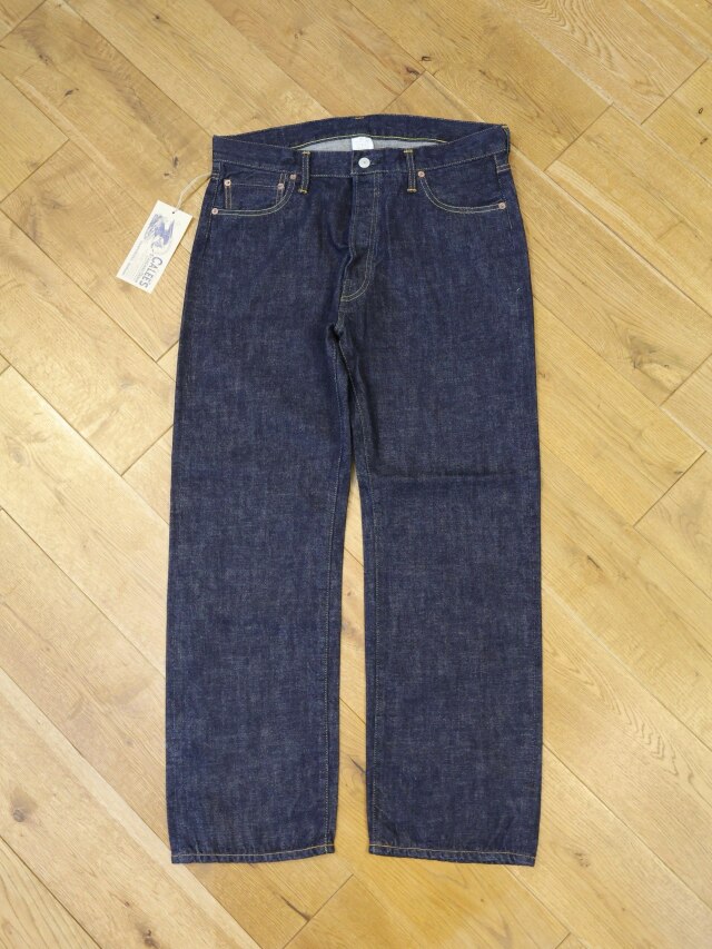 CALEE　　「VINTAGE REPRODUCT STRAIGHT DENIM PANTS ＜OW＞」　ストレートデニムパンツ