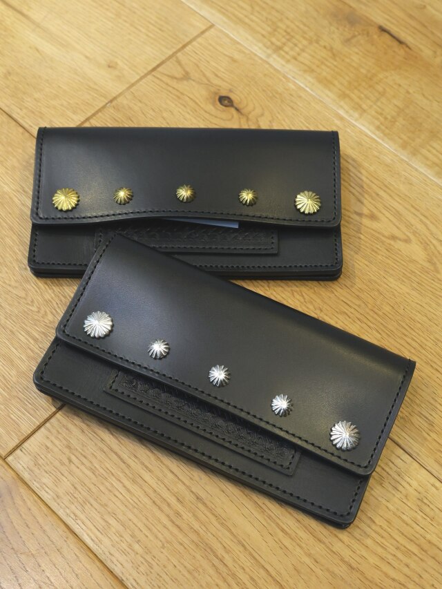 RATS × BINGO BROTHERS　「5CONCHO WALLET」　レザートラッカーウォレット