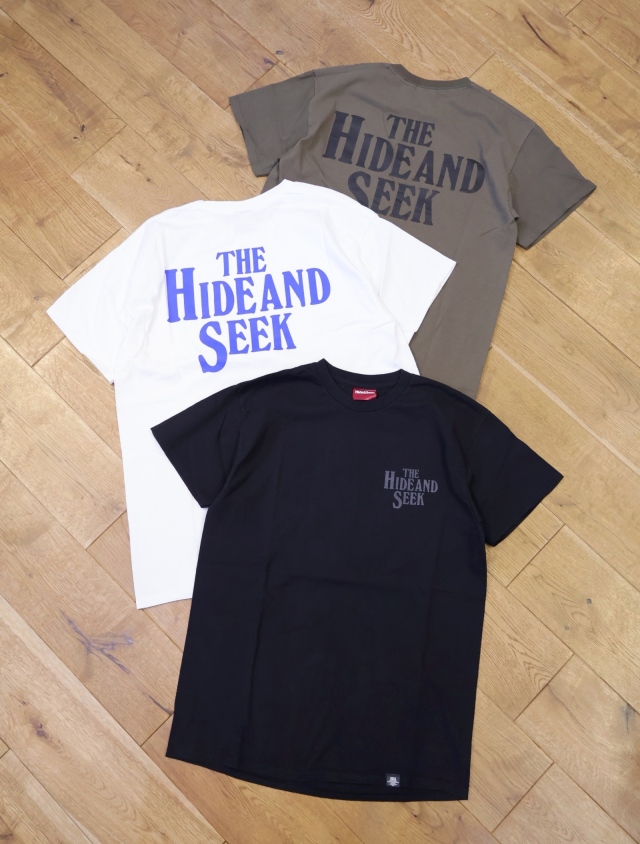 Hide and Seek　「The HAS S/S Tee」　プリントティーシャツ