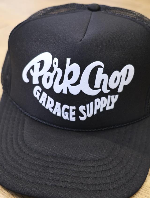 PORKCHOP GARAGE SUPPLY メッシュキャップ PORKCHOP GARAGE SUPPLY 「PORKY MESH CAP」 5パネルメッシュキャップ