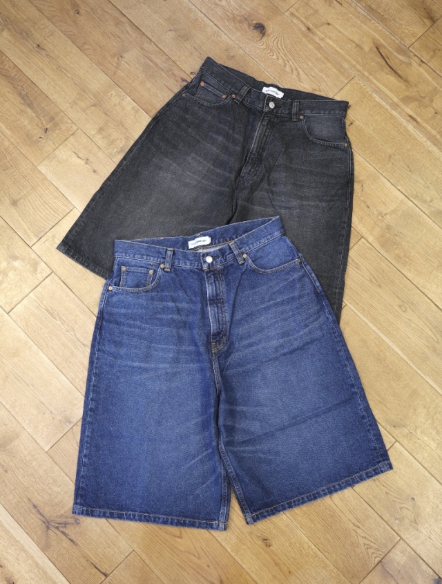 COOTIE 「12.5oz Denim 5 Pocket Extra Baggy Shorts＜Aging Fade