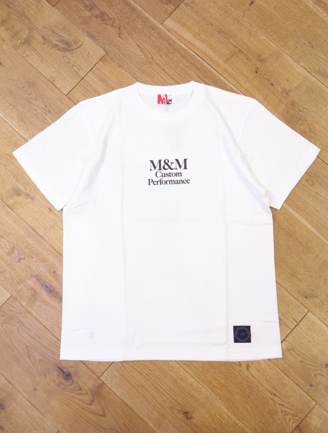 M&M CUSTOM PERFORMANCE 「Logo Tee」 プリントティーシャツ