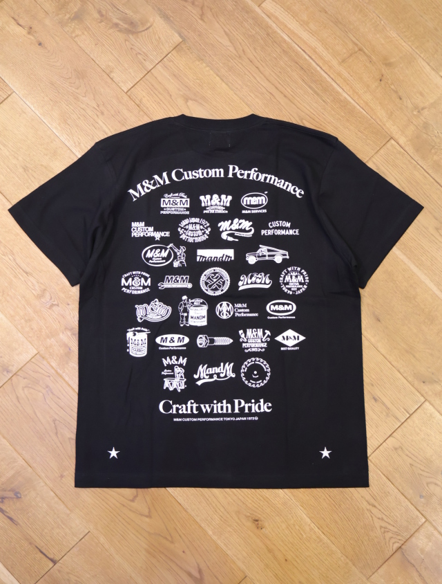 M&M CUSTOM PERFORMANCE 「Logo Tee」 プリントティーシャツ