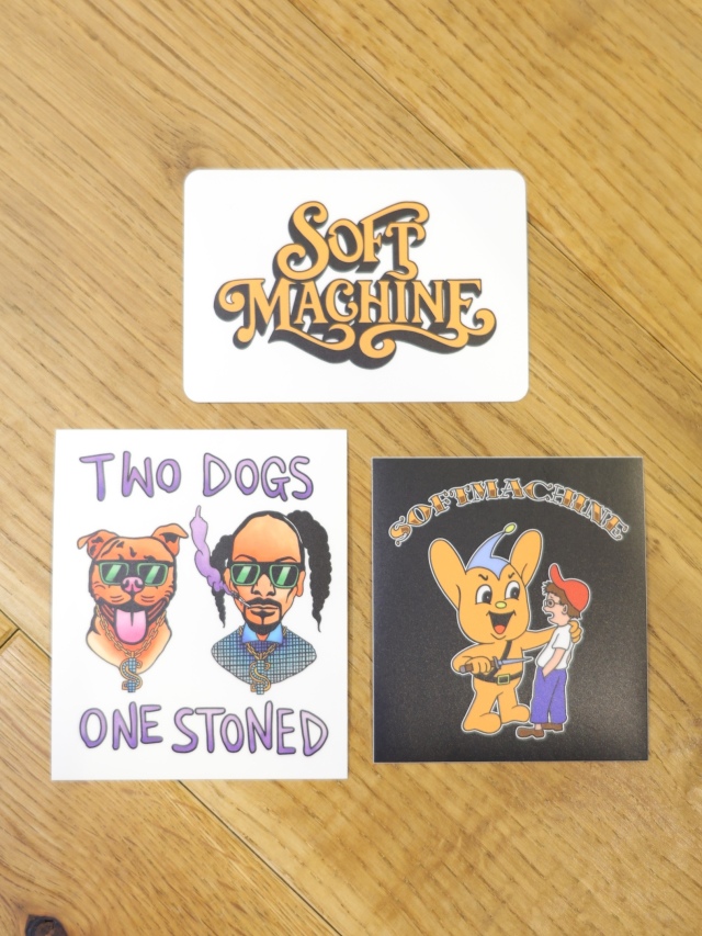 SOFTMACHINE　　「SM STICKER SET」　ステッカーセット