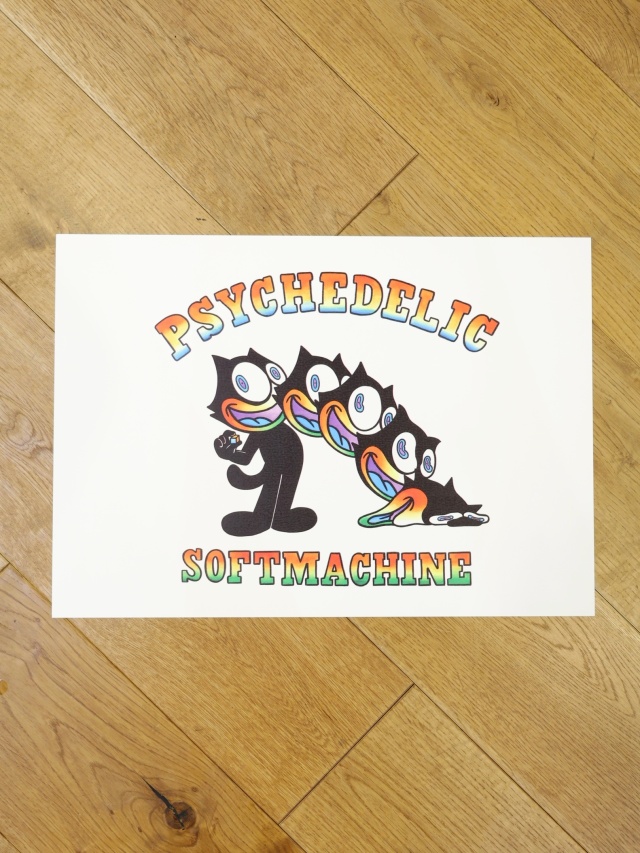 SOFTMACHINE　　「 DROPPING POSTER」　A3ポスター