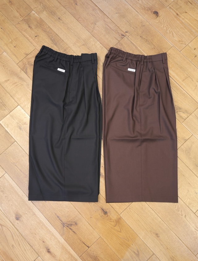 COOTIE　「T/W Twill Shin Cut Wide Easy Trousers」　シンカット イージートラウザーパンツ