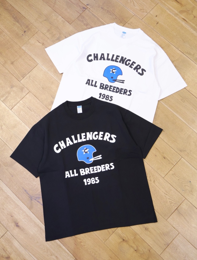 CHALLENGER　「FOOTBALL TEE」　プリントティーシャツ