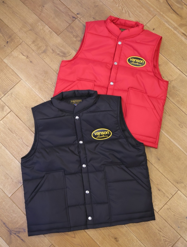 MASSES × VANSON　「VANSON × MASSES NYLON VEST」　　パデットレーシングベスト