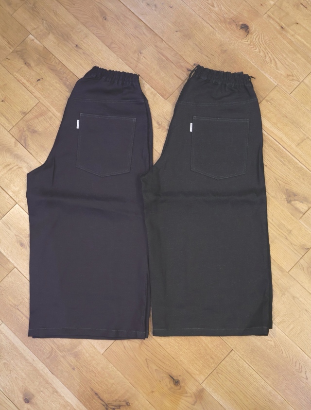 COOTIE　「Reverse Loop Denim 5 Pocket Shin Cut Wide Easy Pants」　シンカット デニムイージーパンツ