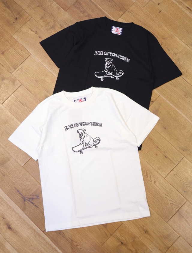 SON OF THE CHEESE 「DOG SKATE TEE」　 プリント ティーシャツ